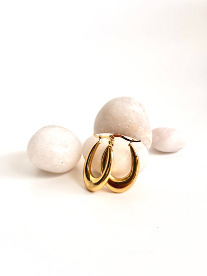 Dewdrop Hoops