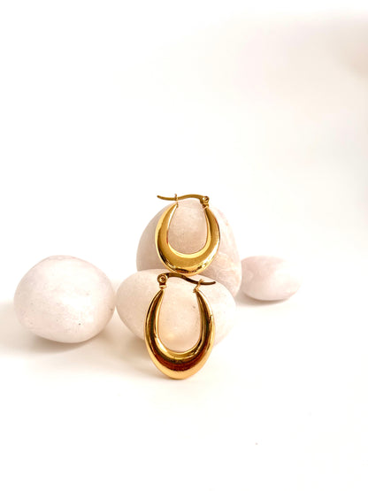 Dewdrop Hoops